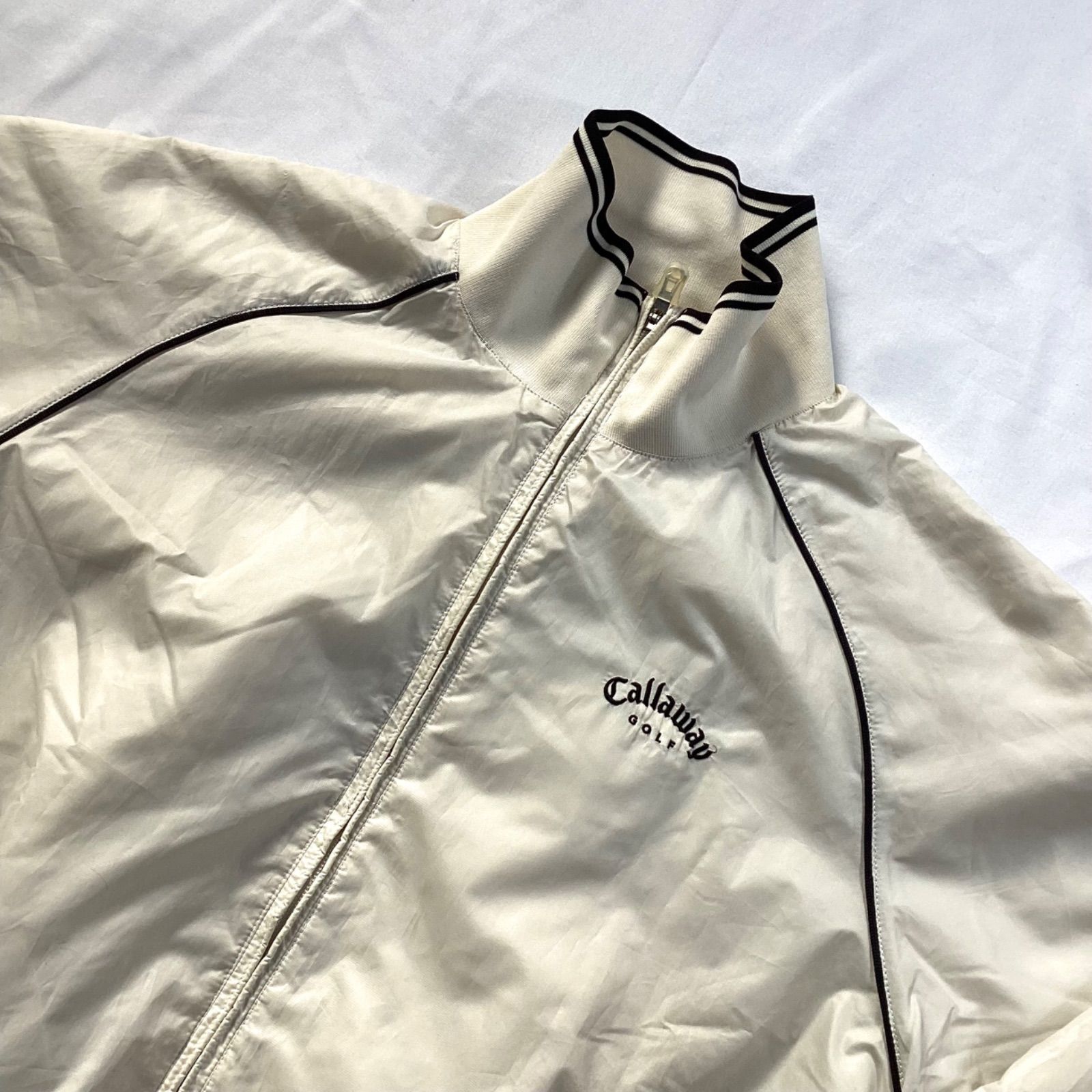 Callaway Golf キャロウェイ ゴルフ ブルゾン サイズL ホワイト