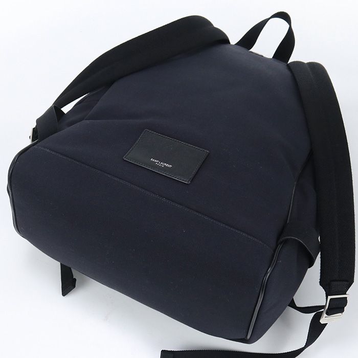 極美品　サンローラン　シティ　バックパック　SAINT LAURENT シティ バックパック（ナイロンキャンバス＆レザー） | Saint