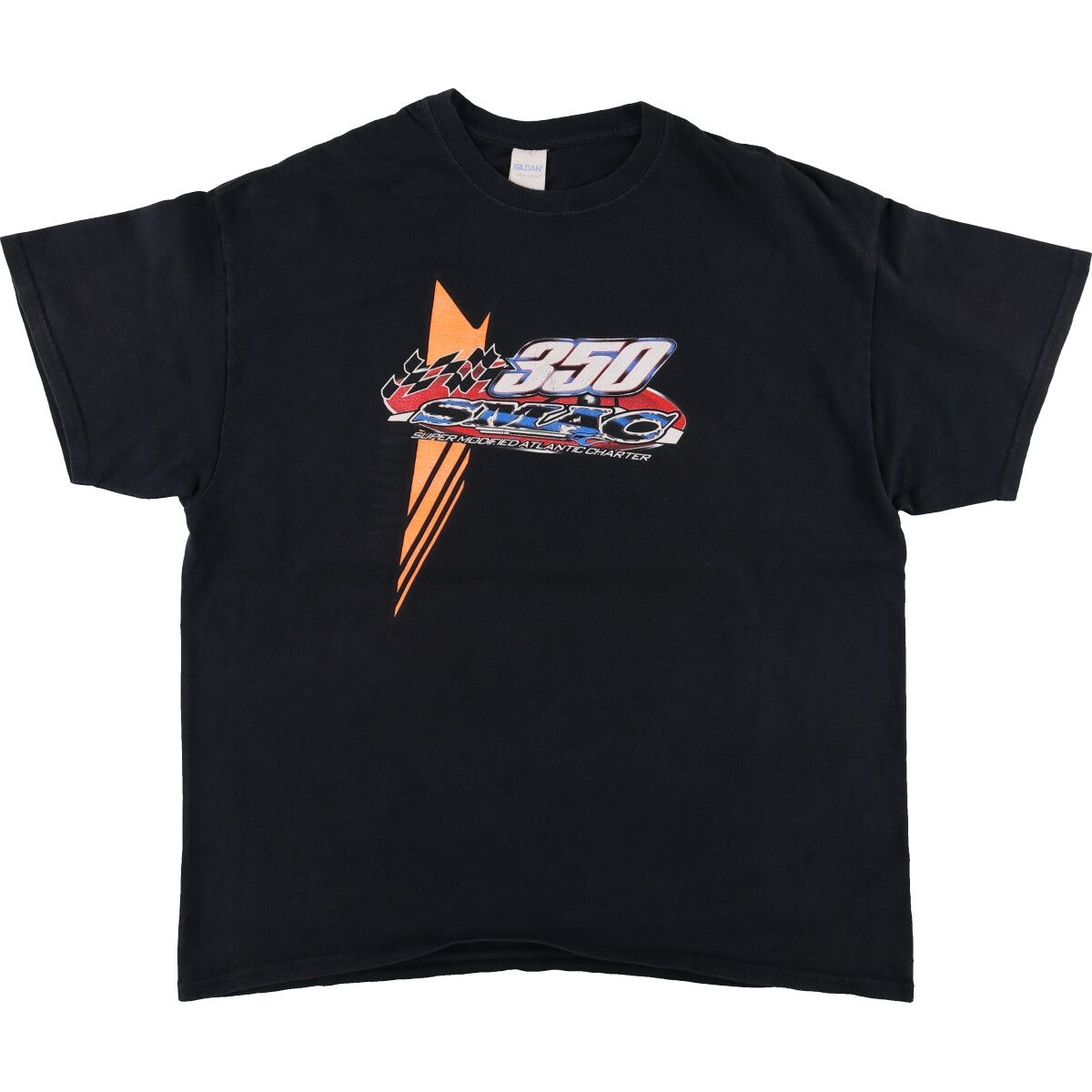 古着 ギルダン GILDAN 350SMAC モーターサイクル バイクTシャツ メンズXL相当/eaa429393