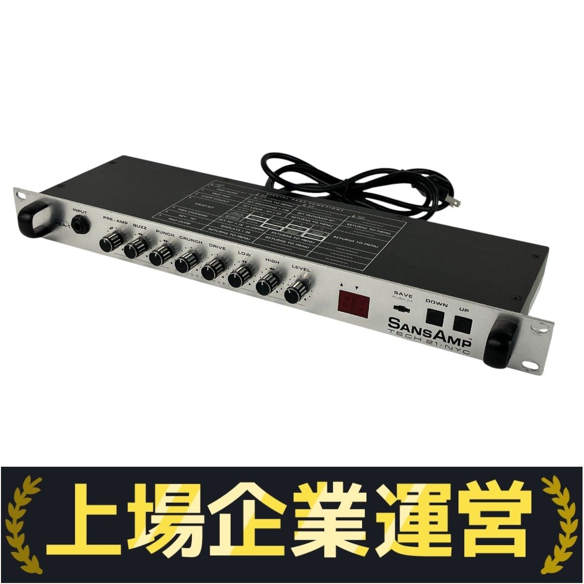 SansAmp Tech 21 NYC PSA-1 ギタープリアンプ エフェクター