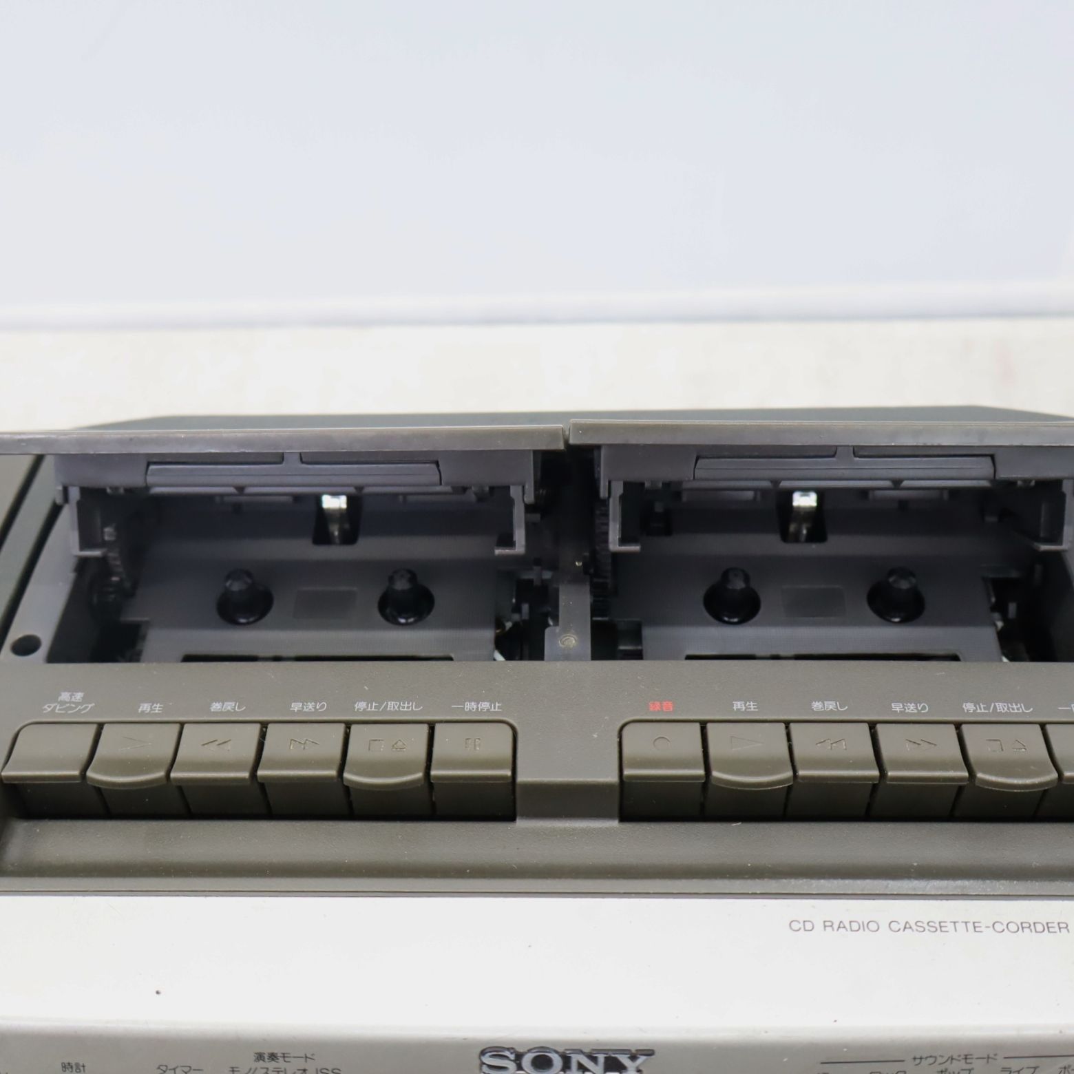 △ラジオ カセット OK 現状販売｜Wカセット ラジカセ｜SONY