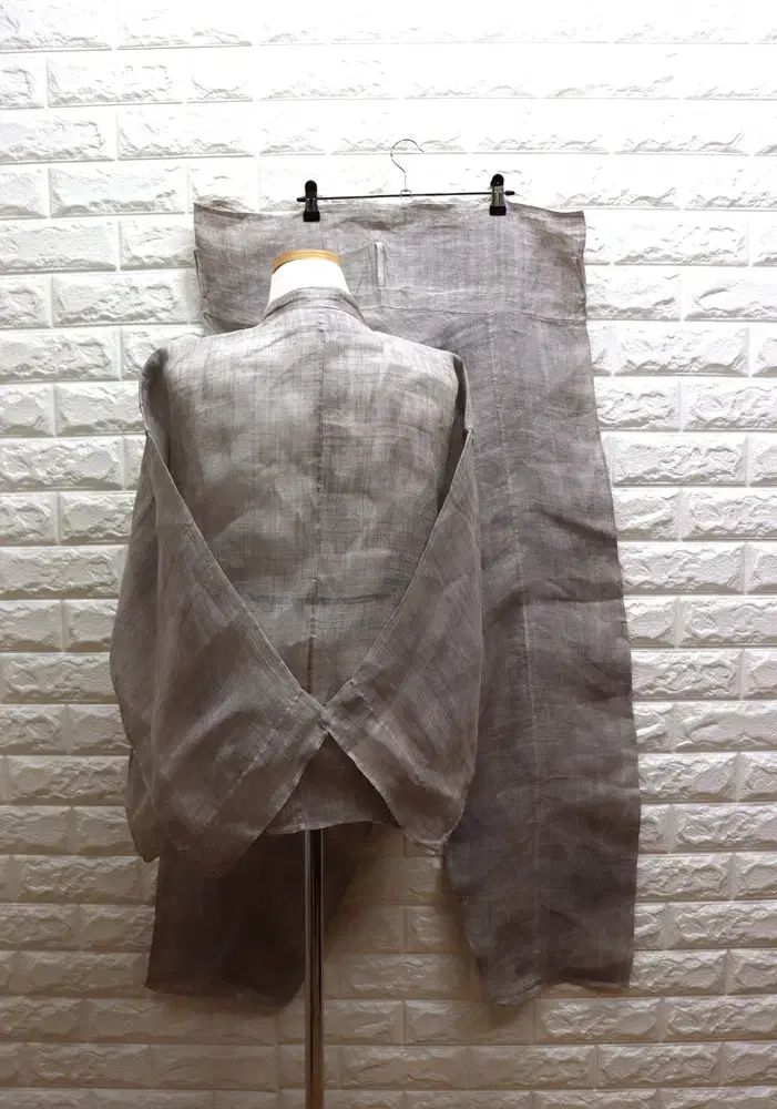 【雷市場（ポンジャン）商品韓国直送】a318 天然染料 長陽モシ韓服/男性 115 ー 120 /生きていけるかな