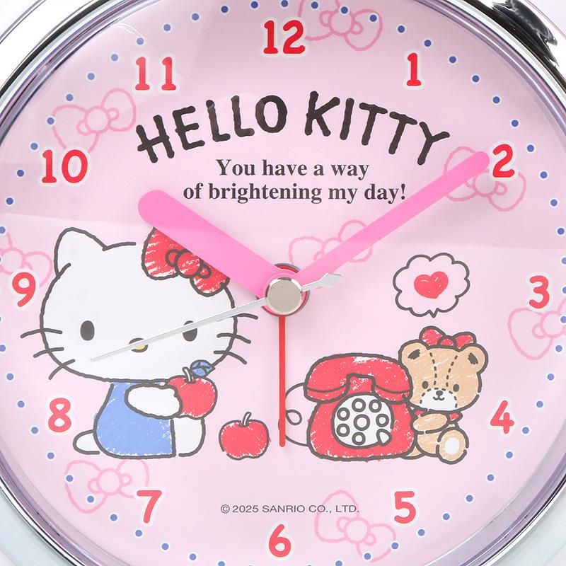 ハローキティ おしゃべり 目覚まし時計 セイコークロック 目覚まし時計