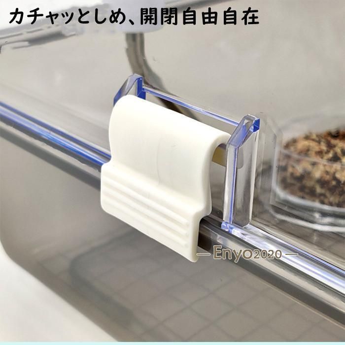 ハムスターケージ ハムスターハウス 飼育かご 広い 透明 アクリル 組立簡単 小屋 大空間 55cm 前扉 分離式 エサ皿 給水ボウル シンプルデザ WWW_GEBZETESISAT_COM_TR