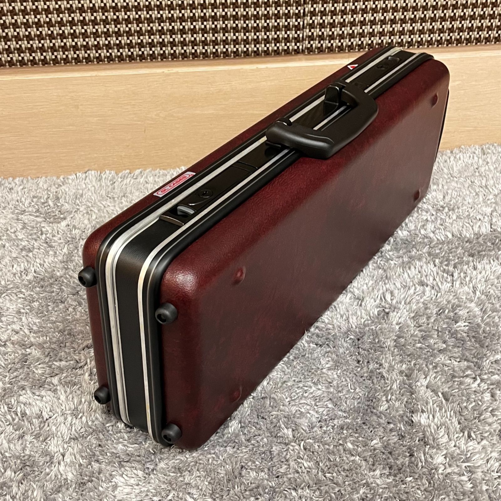 卸売 【新品特価】GLCASES GLC-S バーガンディ デタッチャブルタイプ