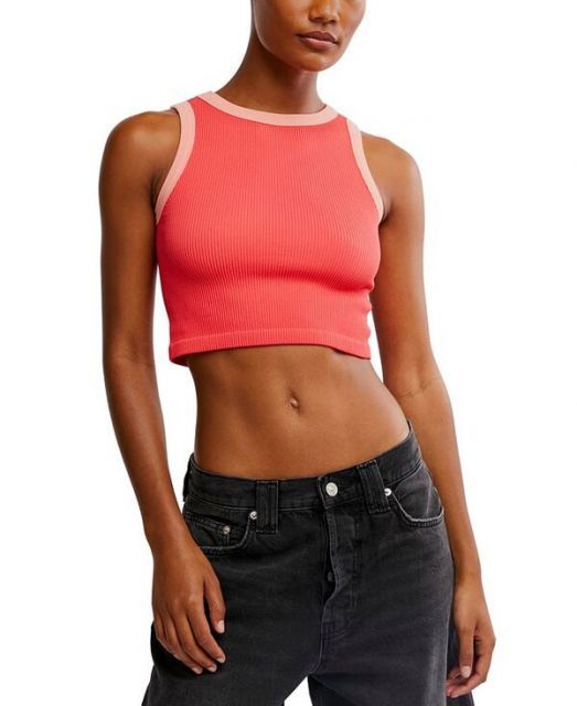 フリーピープル Free People Make It Happen Brami レディース シャツ トップス Poppy Red 送料無料】 フリーピープル レディース シャツ トップス Women's