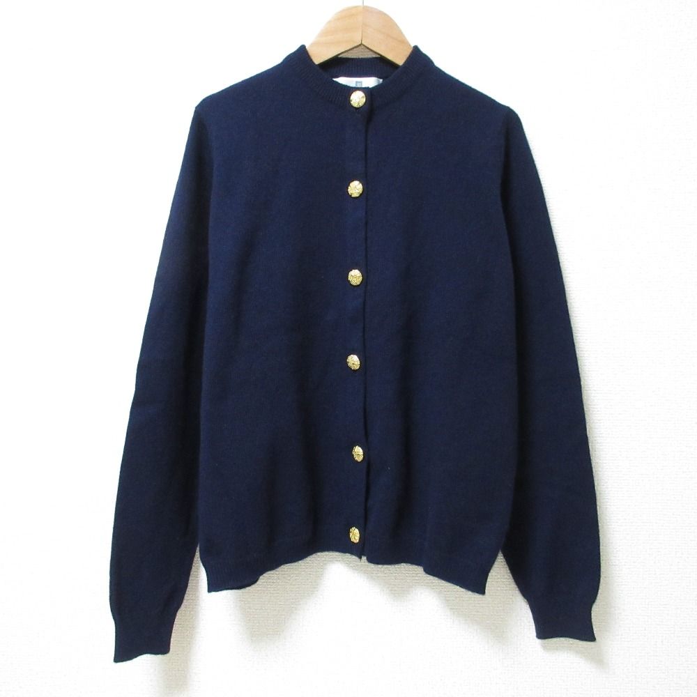 未使用 BALLANTYNE バランタイン カシミヤ100％ 金ボタン ロング  