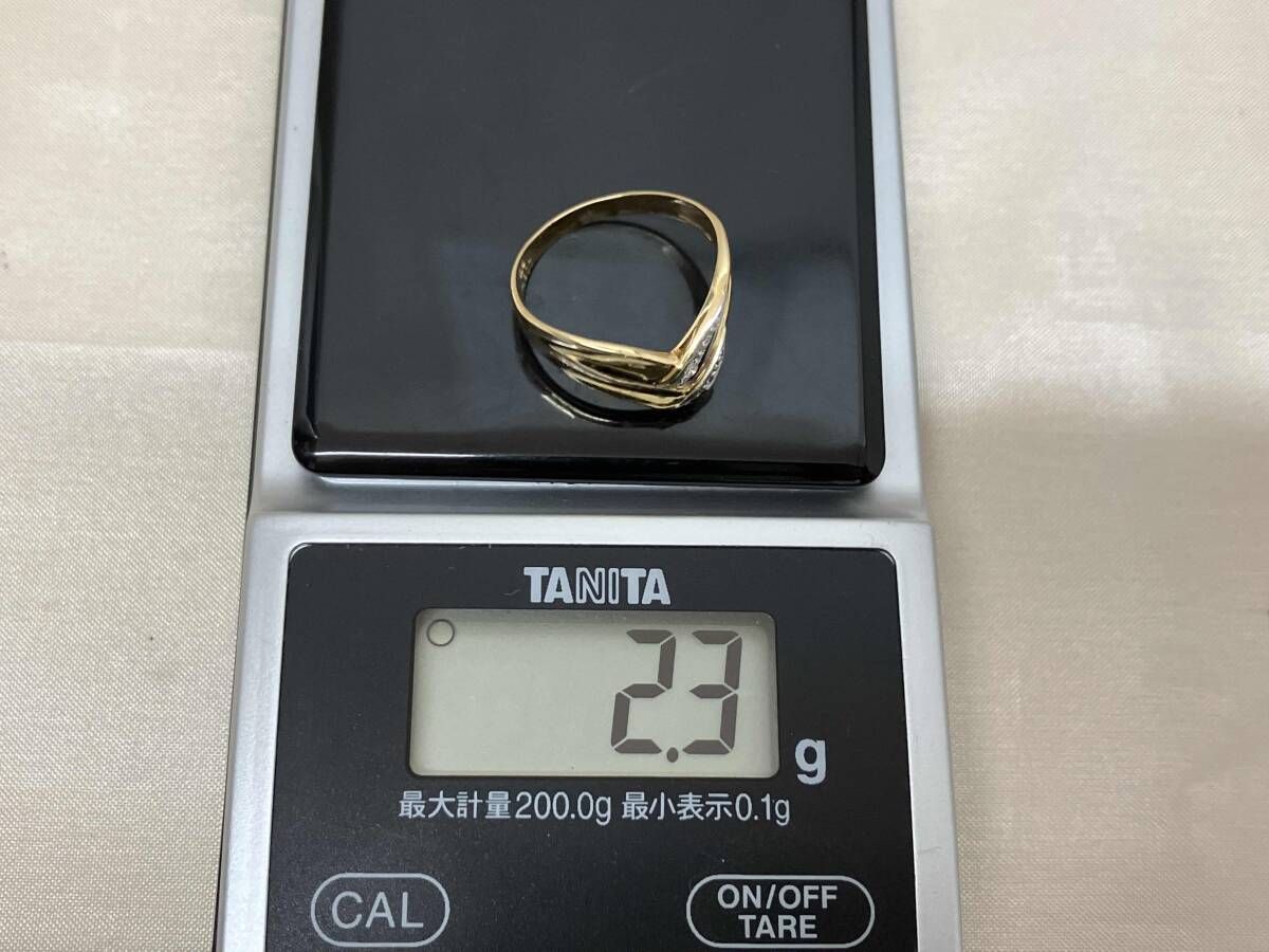 ダイヤモンド デザインリング 11.5号 Pt900