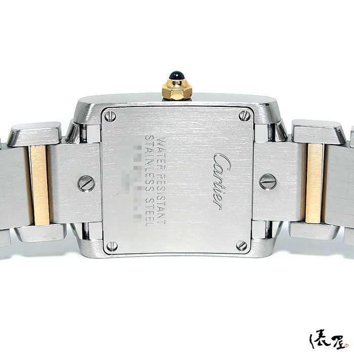 極美品】カルティエ K18×SS タンクフランセーズ SM コンビ 生産終了  