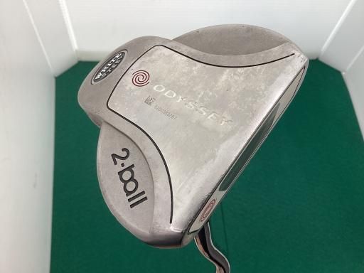 中古】 オデッセイ WHITE STEEL 2・ball 34インチ パター PT