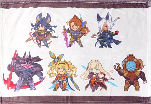 集合 STAY MOON ブランケット　グラブルフェス2021 中古】ブランケット 集合 STAY MOON ブランケット 「GRANBLUE