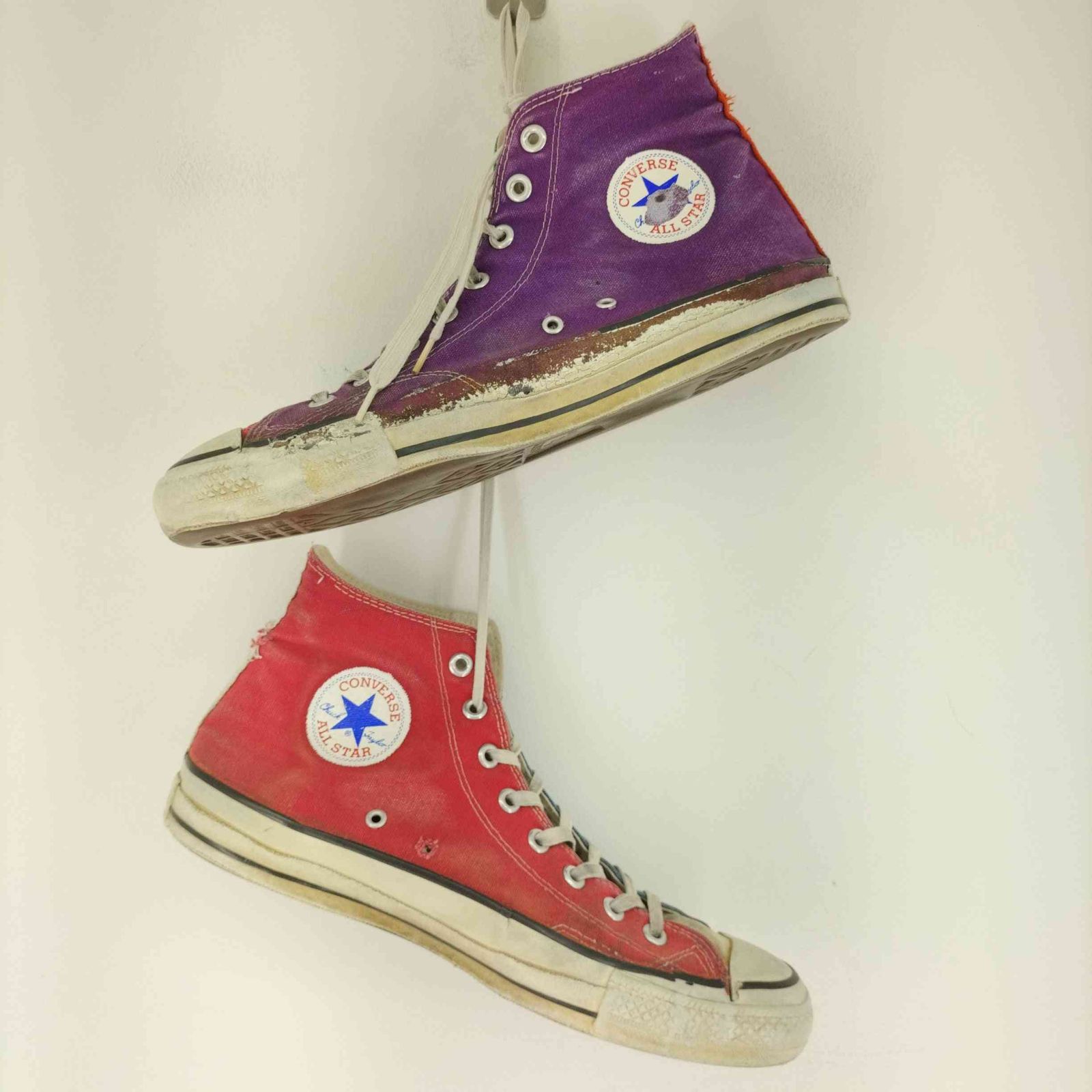 USA製　80'S CONVERSE オールスター　HI クレイジーパターン コンバース CONVERSE 80S MADE IN USA ALL STAR HI クレイジー