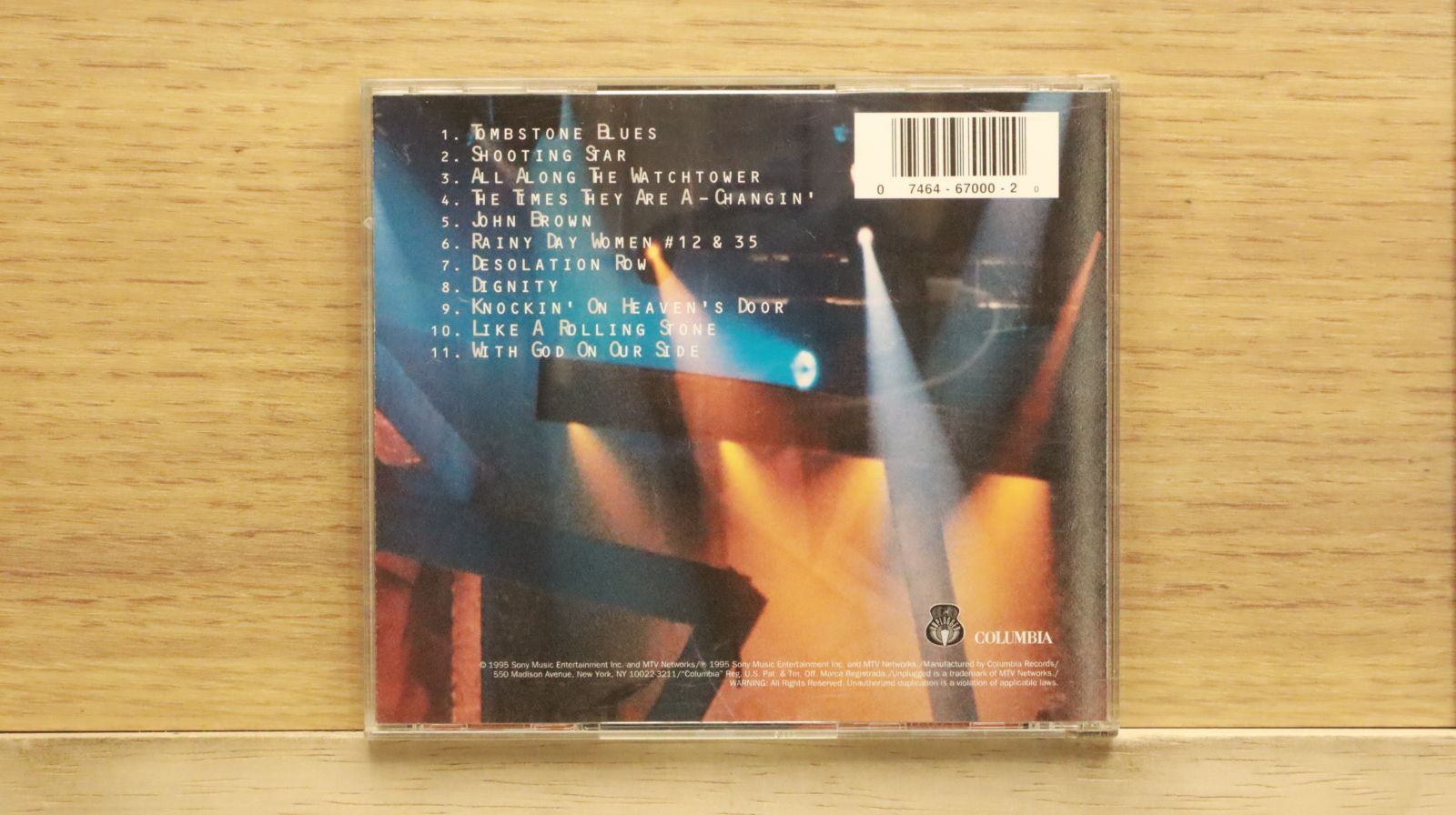 中古CD☆ボブ・ディラン/Bob Dylan□ MTV Unplugged [Live