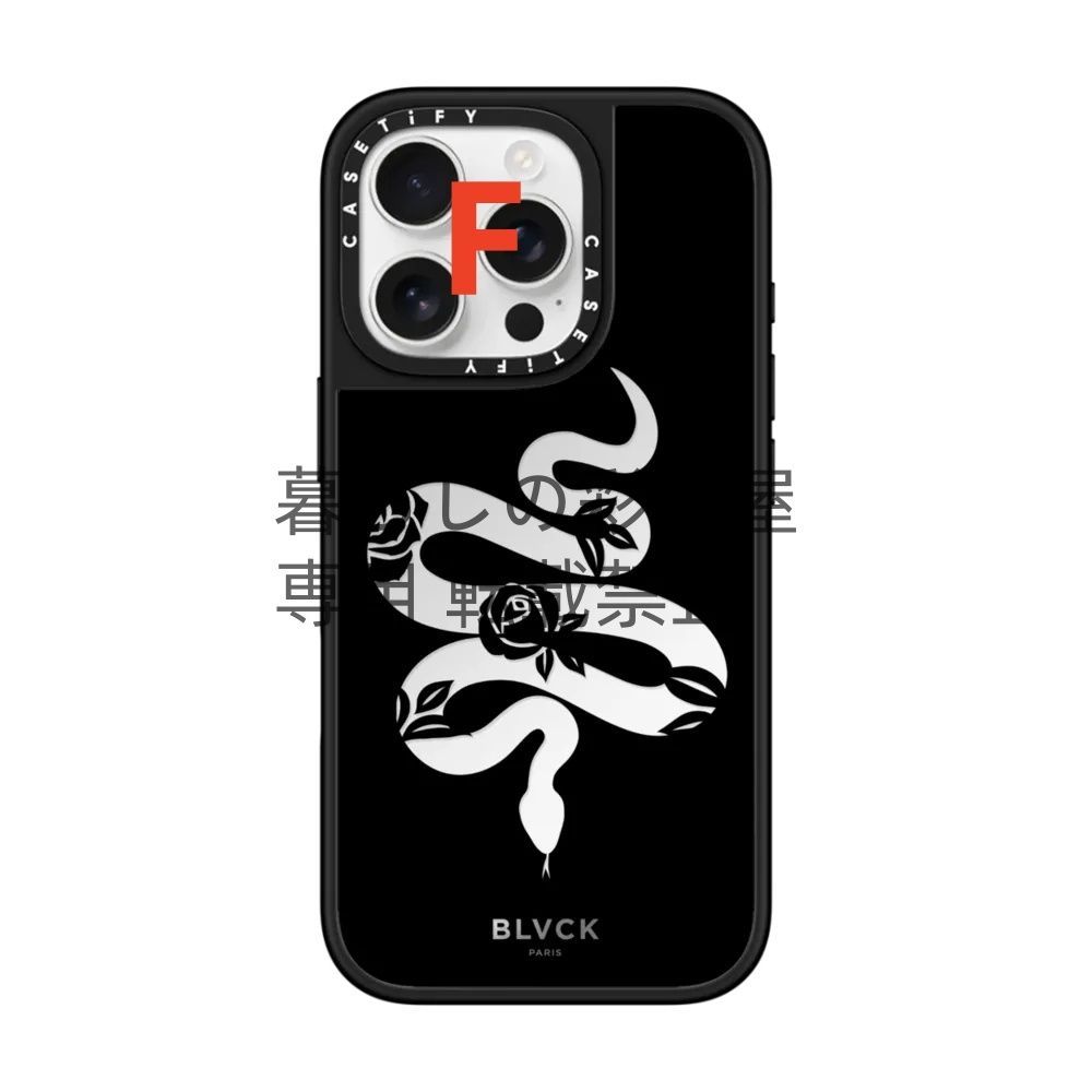 ミラーケースMagSafe対応】ケースティファイ CASETiFY x BLVCK