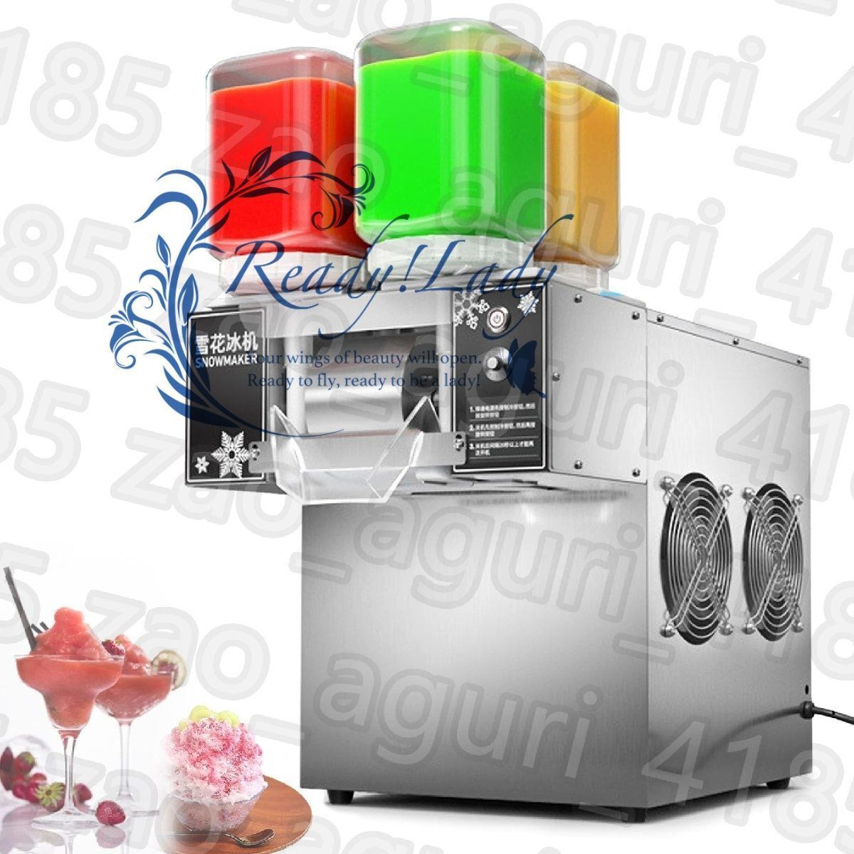 美品□ハイガ 電動かき氷機 アイススライサー WF-A299□動作確認済