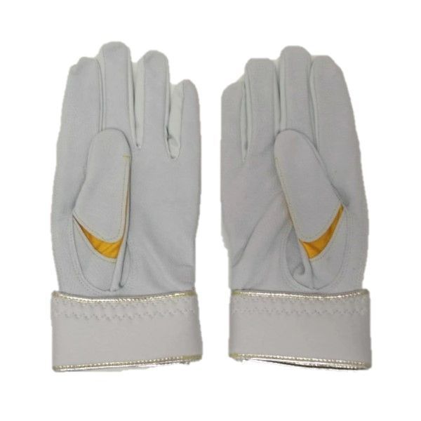 ホワイト×イエロー×シルバー