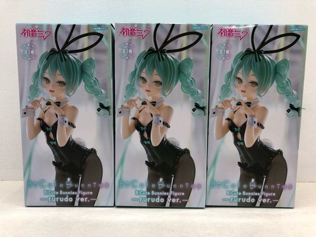 初音ミク BiCute Bunnies Figure rurudo ver. 3点セット P2236-008 080