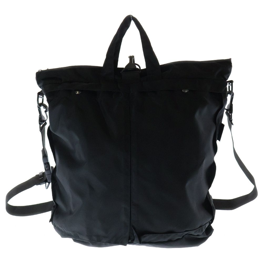 BAGJACK バッグジャック 3WAY Helmet Bag ナイロン ヘルメット ショルダーバッグ ハンドバッグ ブラック