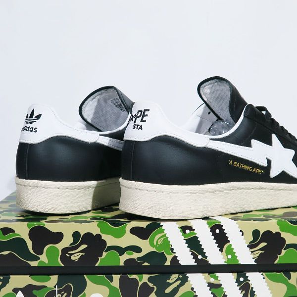 adidas アディダス x A BATHING APE ア ベイシング エイプ SS80S BAPE