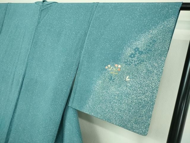 美品 大丸謹製 夏着物 絽 作家物落款 ゆったり“華を探す神秘”訪問着 J+