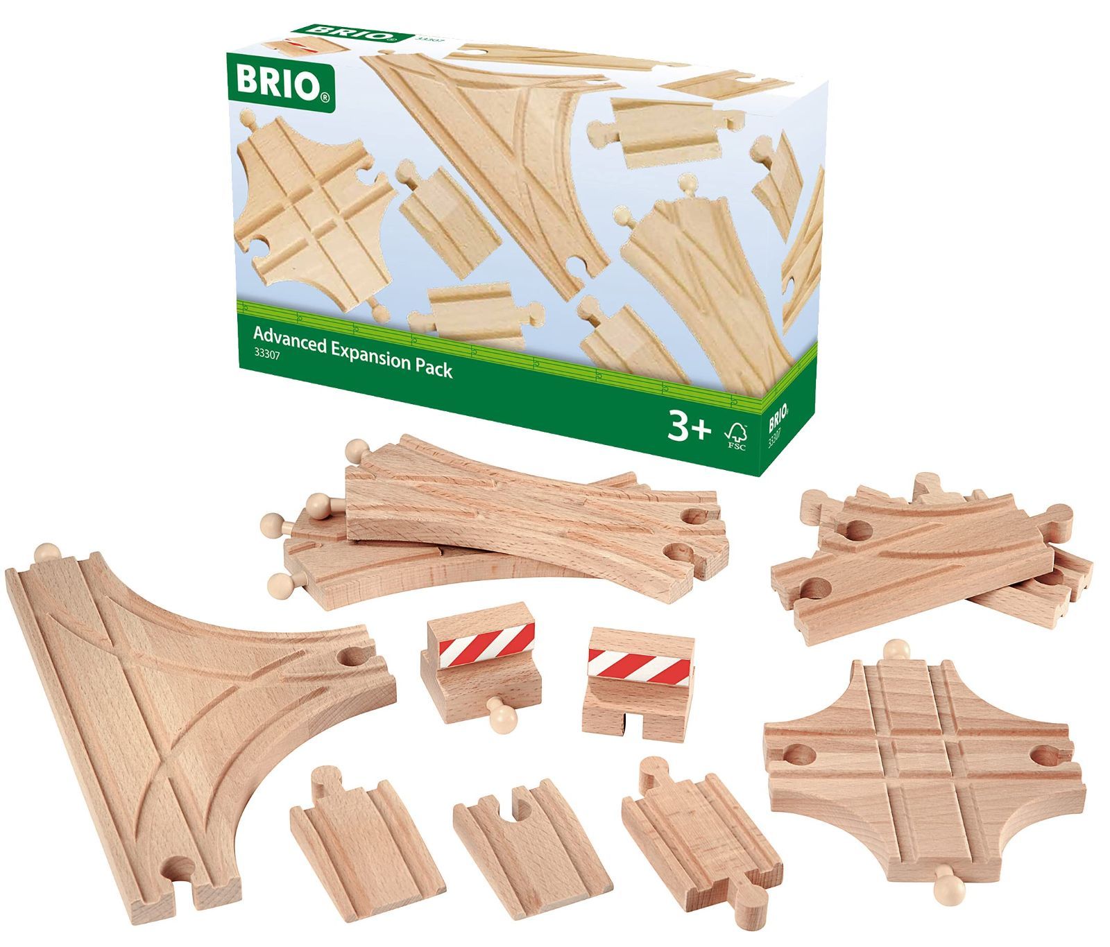Color ポイントレール拡張セット 33307_Style レールセット BRIO ポイントレール拡張セット 33307