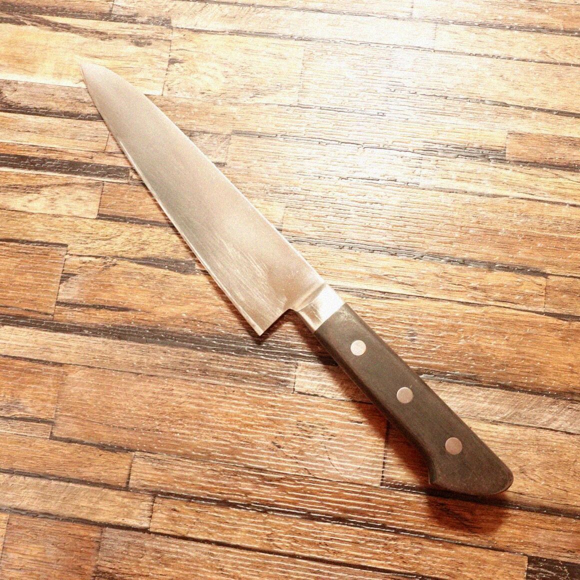 清長木屋 牛刀 研ぎ済 万能包丁 PMハイス 三徳包丁 180mm