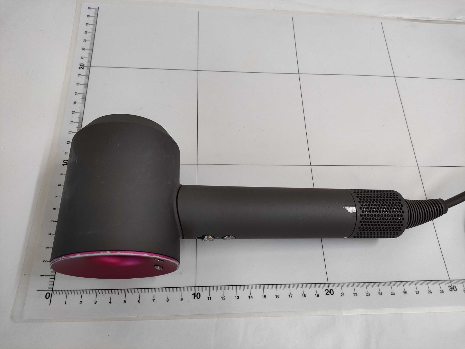 P 99 19 ダイソン ヘアドライヤー HD 03 Dyson ピンク グレー