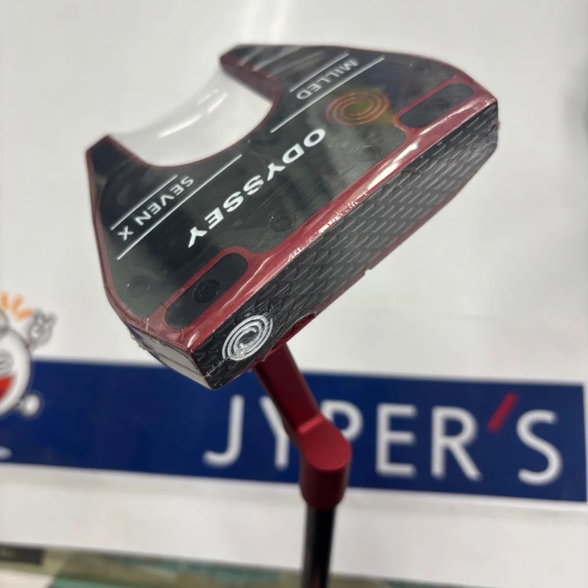 Pt オデッセイ RED SEVEN X レッド セブン エックス パター ODYSSEY STEEL BLACKシャフト 35インチ 右用 US直輸入品 葛西店