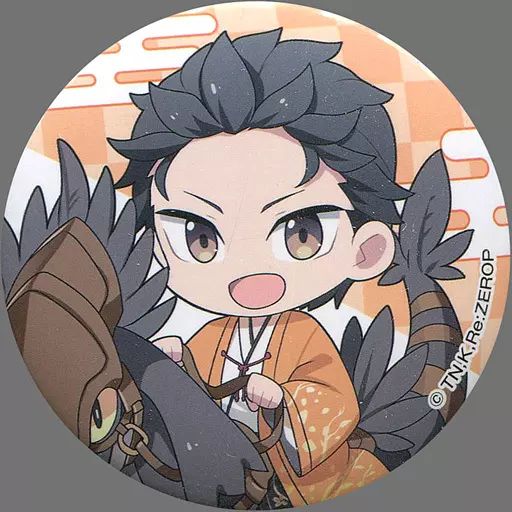 中古】バッジ・ピンズ ナツキ・スバル 缶バッジ 「セガ Re：ゼロから