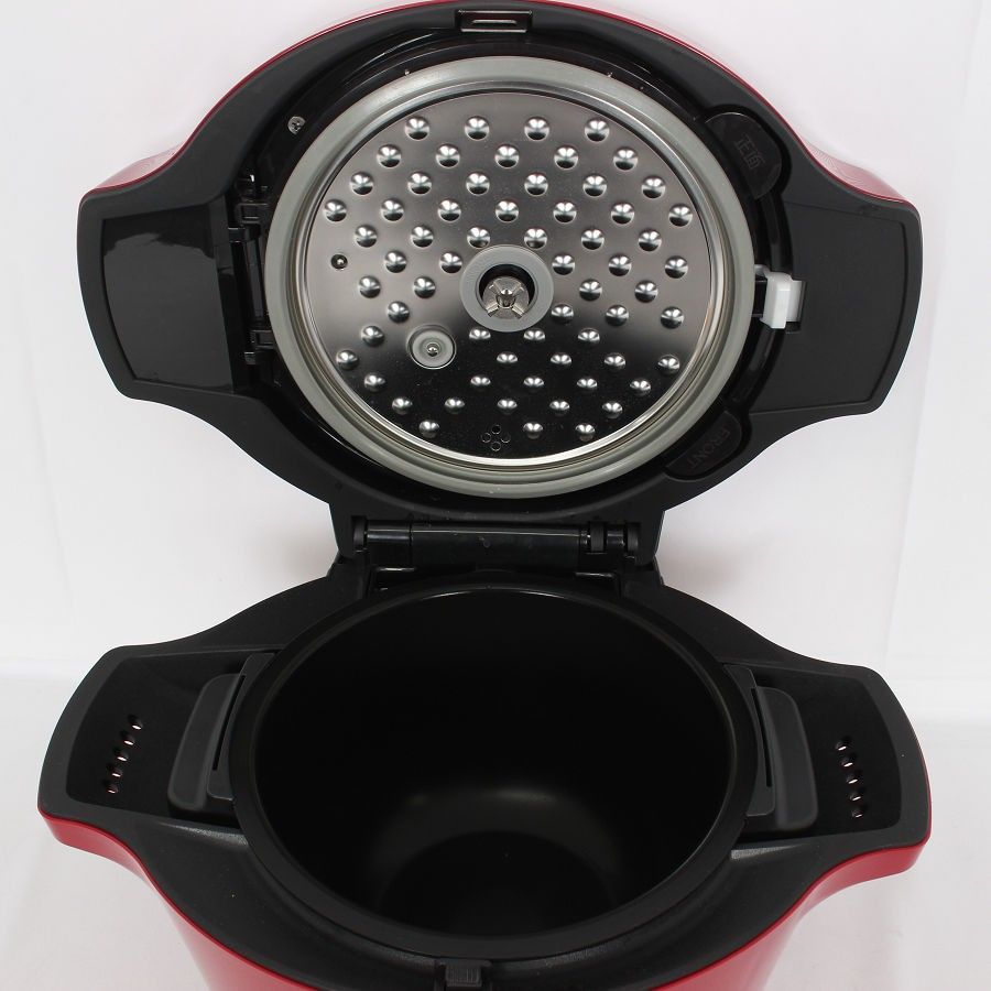 シャープ ヘルシオ ホットクック KN-HW16F-R 無水調理鍋 レッド系 圧力