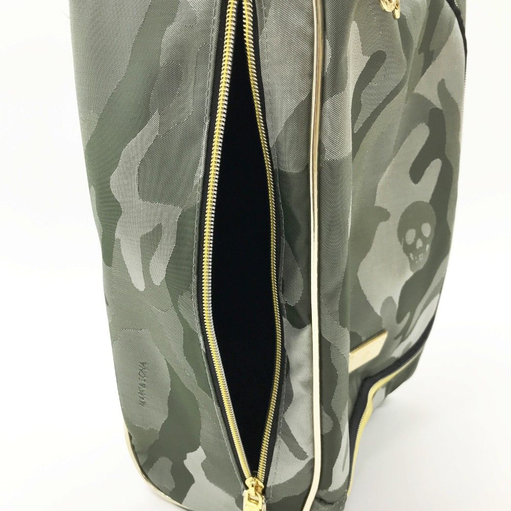 MARK&LONA マークアンドロナ シューズケース トップ カモフラ柄