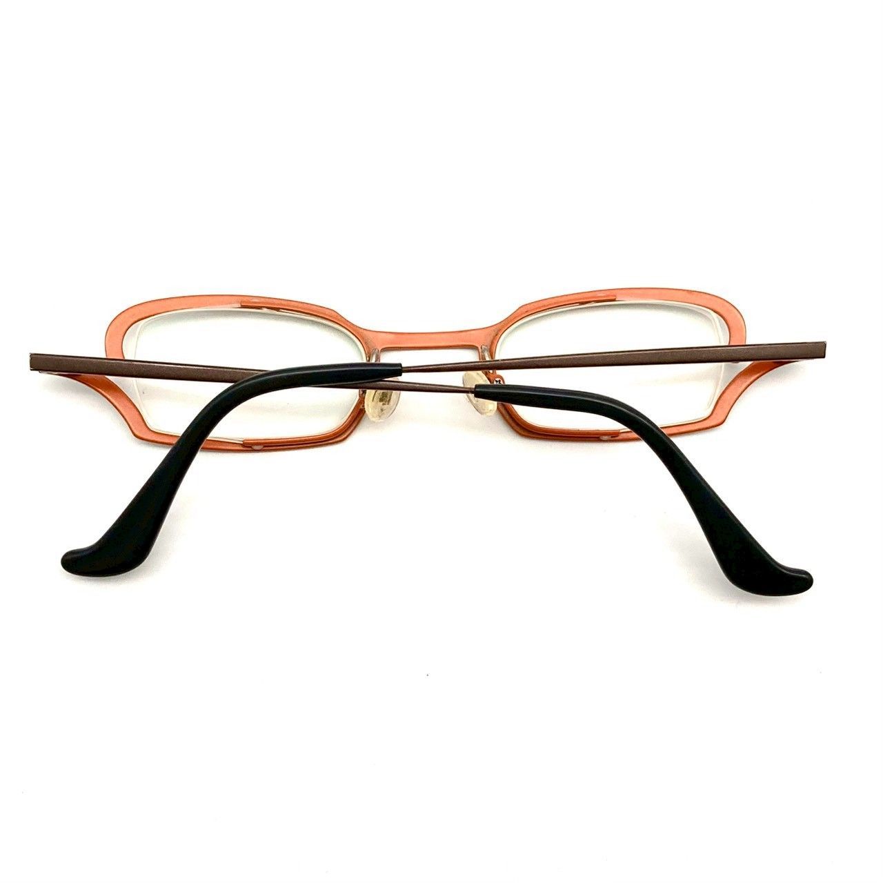 アンバレンタイン 眼鏡 メガネ チタニウム ブラック ライトブラウン 71015