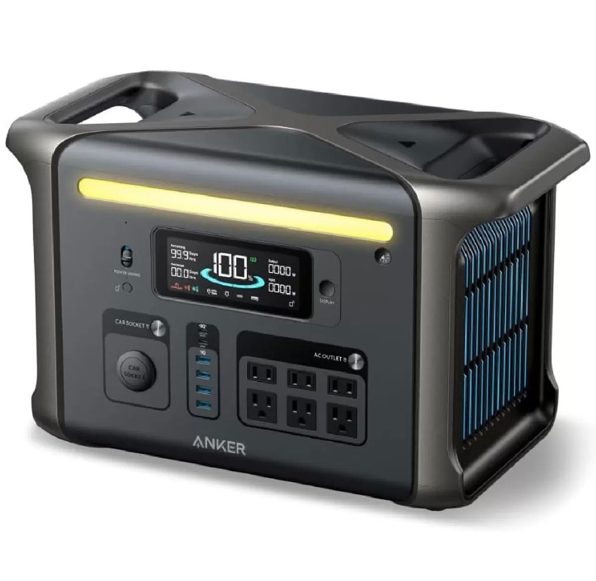 AnkerSolix F1500 ポータブルパワーステーション PowerHouse 1536Wh