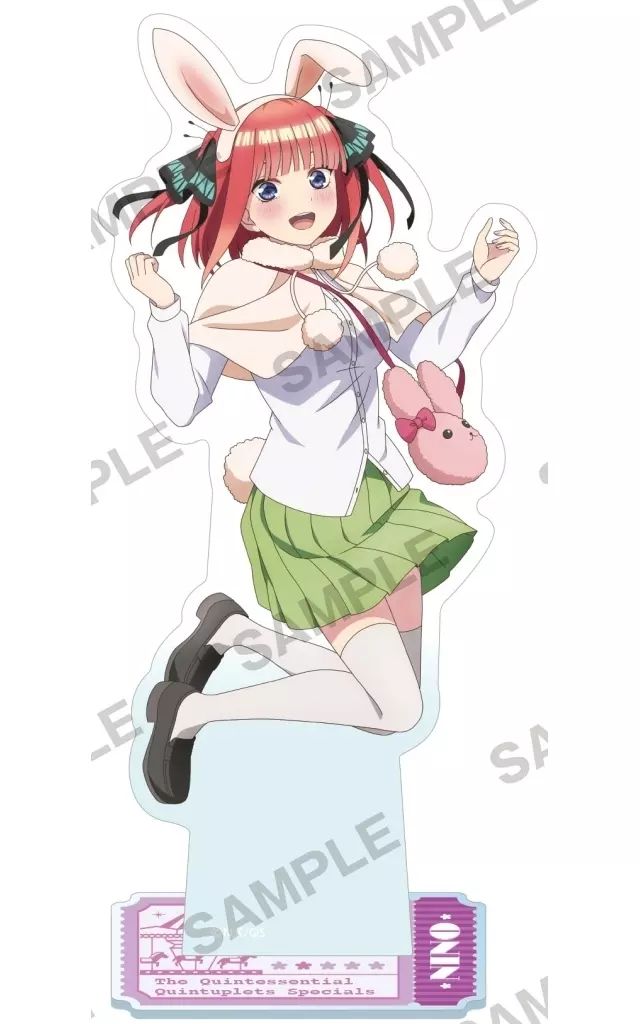 五等分の花嫁　中野ニ乃　アクリルスタンド　アクリルパネル　まとめ売り 中古】アクリルスタンド・アクリルパネル 中野二乃 アクリルスタンド