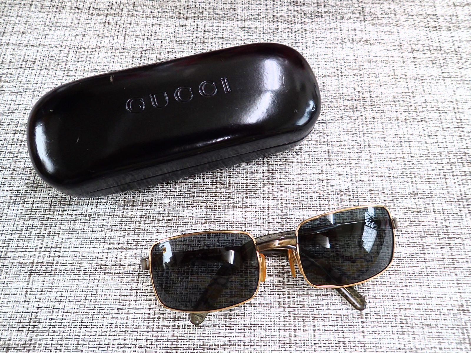 GUCCI / グッチ ヴィンテージ サングラス GG1378/S ゴールド 枠