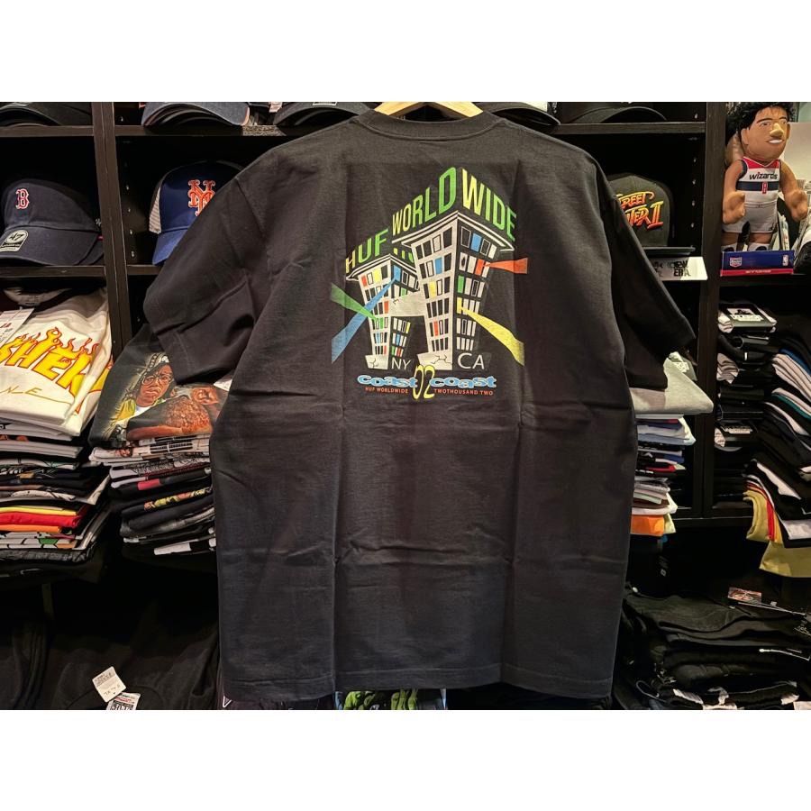 HUF CLUB HOUSE TEE BLACK Lサイズ ¥6930＋送料¥550