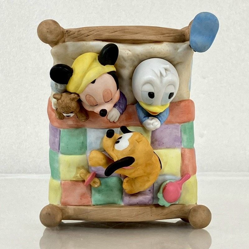 ディズニー オルゴール ゆりかご Disney ミッキー ドナルド プルート