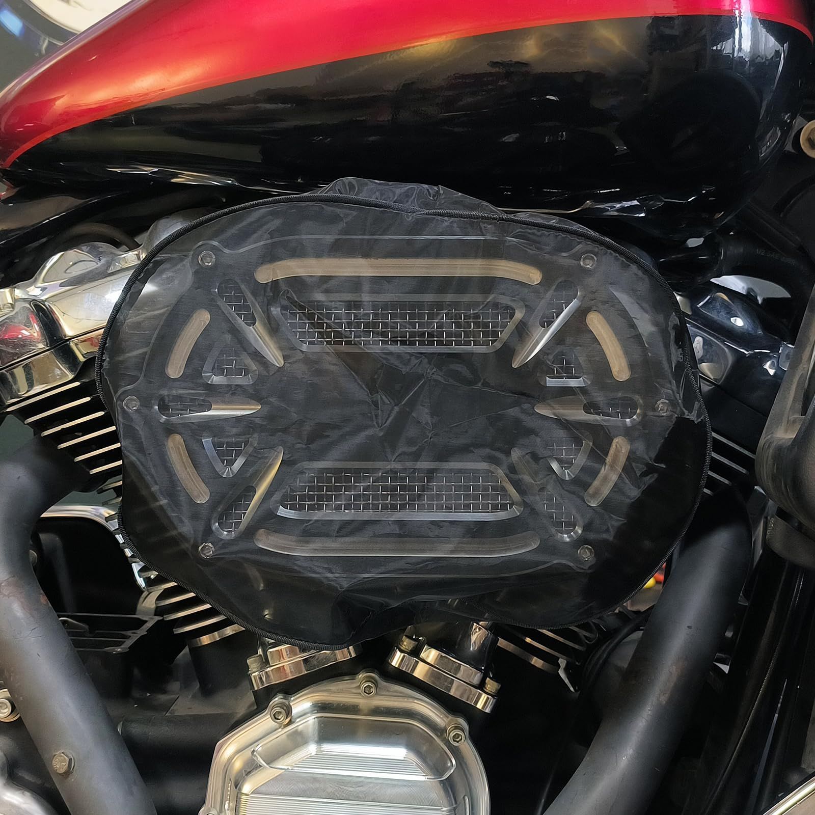 HDBUBALUS のこし オートバイ バイク エアクリーナー エア
