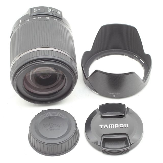 並品＞ TAMRON 18-200mm F3.5-6.3 人気 DiII VC ニコン用 高倍率ズーム