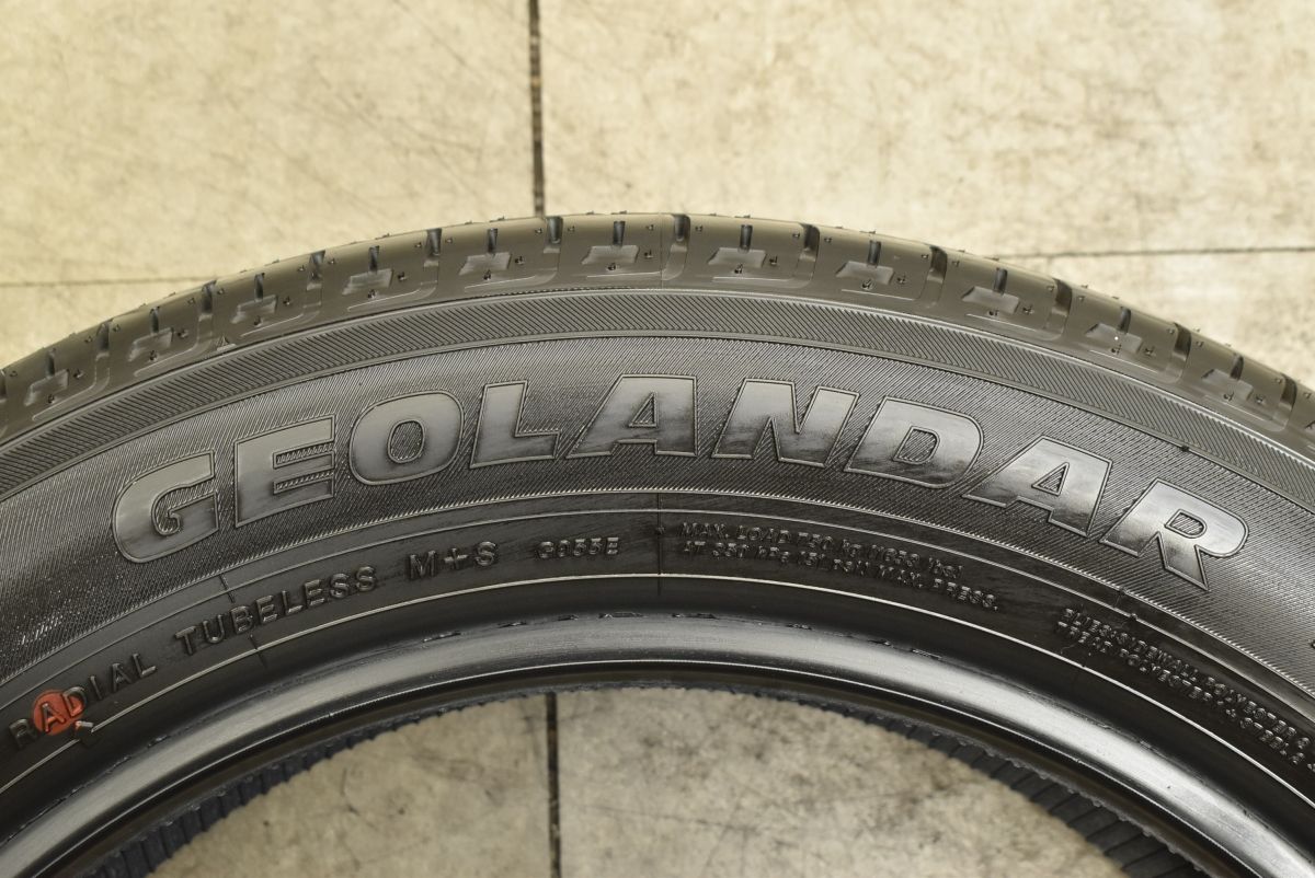 デリカd5 新車はずし 225/55R18 2025年製 4本セット デリカD5新車