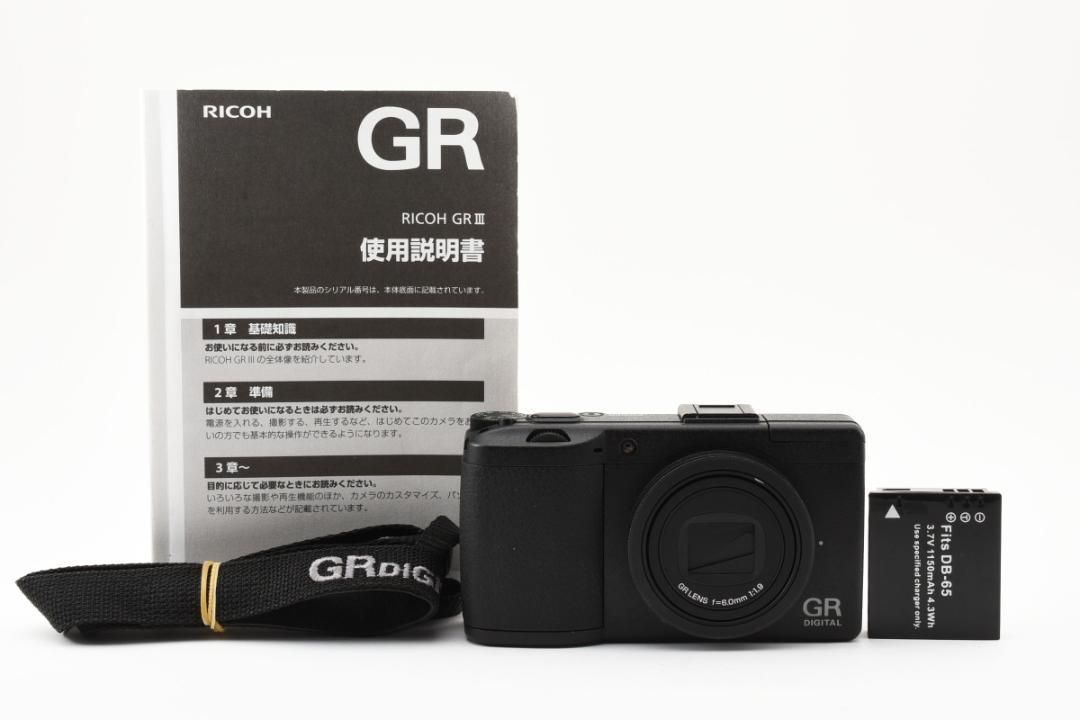 ✨超美品✨RICOH リコー GR DIGITAL Ⅲ コンパクトデジタルカメラ 