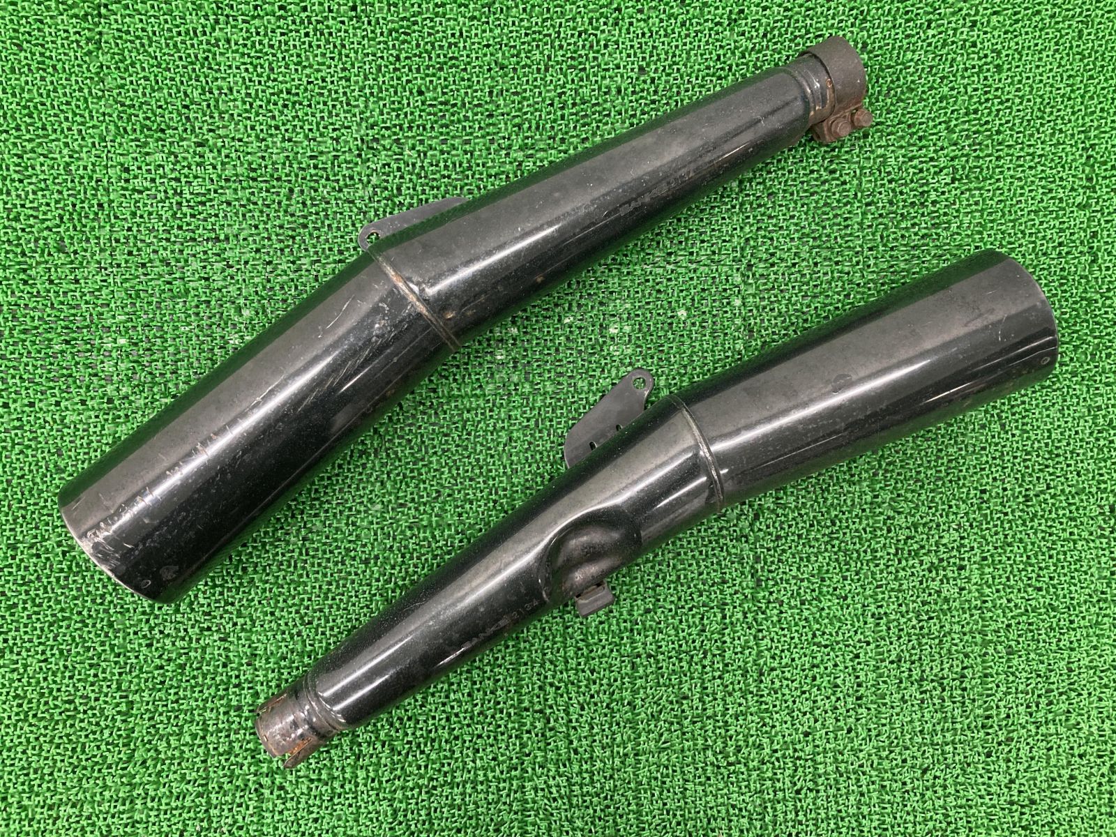 まべ Slip-On HEPTA FORCE サイクロン 2本出し EXPORT SPEC 政府認証