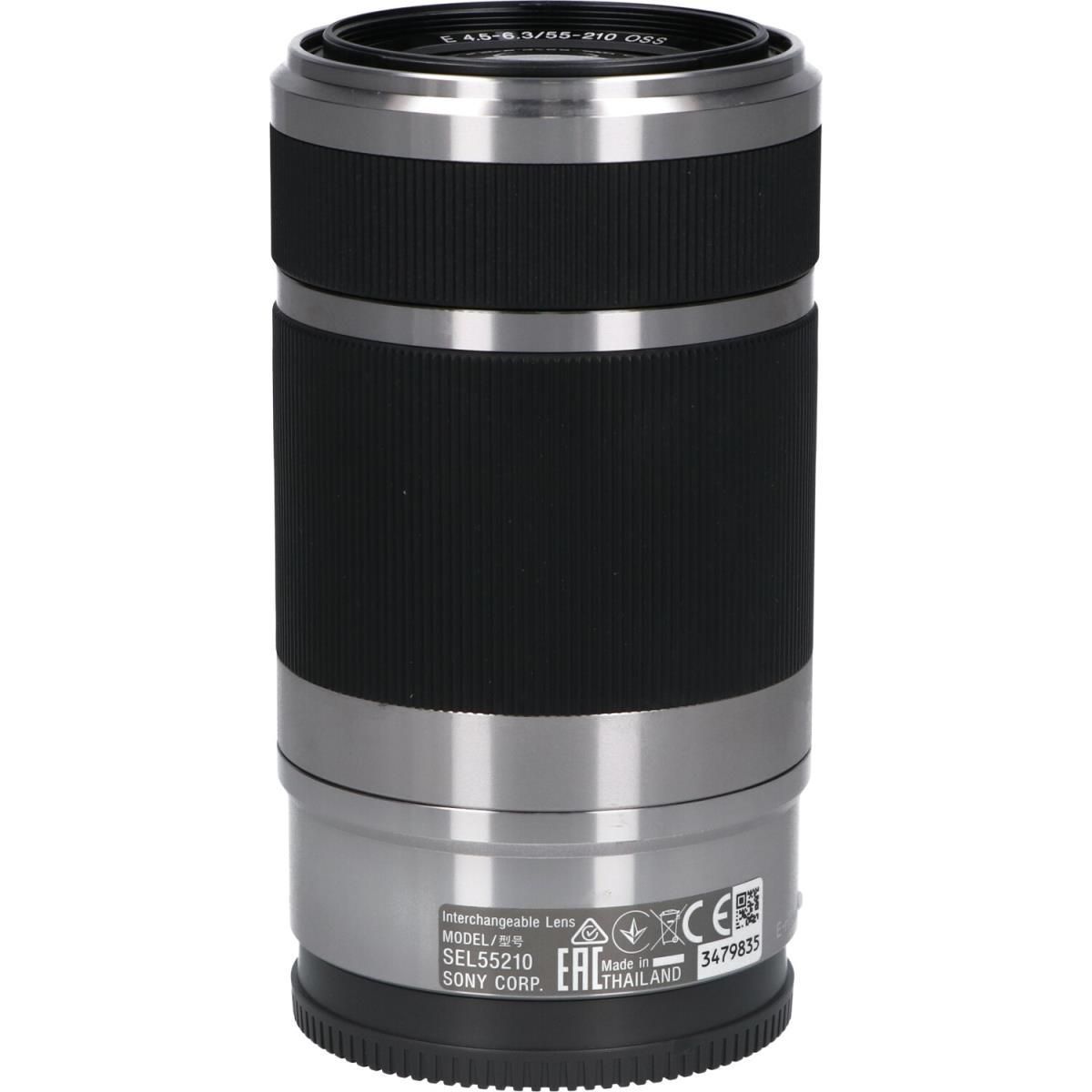 ＳＯＮＹ　Ｅ５５－２１０ｍｍ　Ｆ４．５－６．３ＯＳＳ　ＳＩＬＶＥＲ