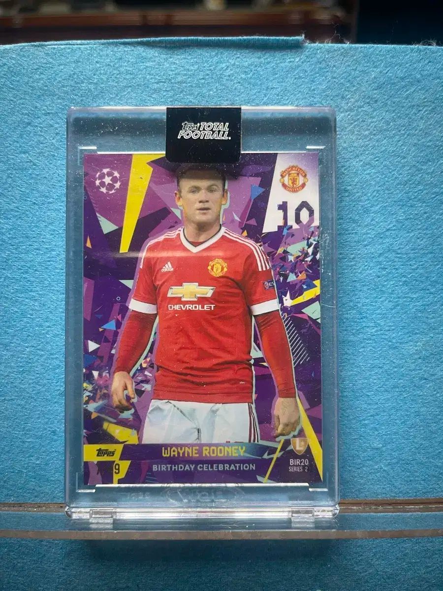 Topps Chrome WAYNE ROONEY ルーニー 直筆サインカード Wayne Rooney