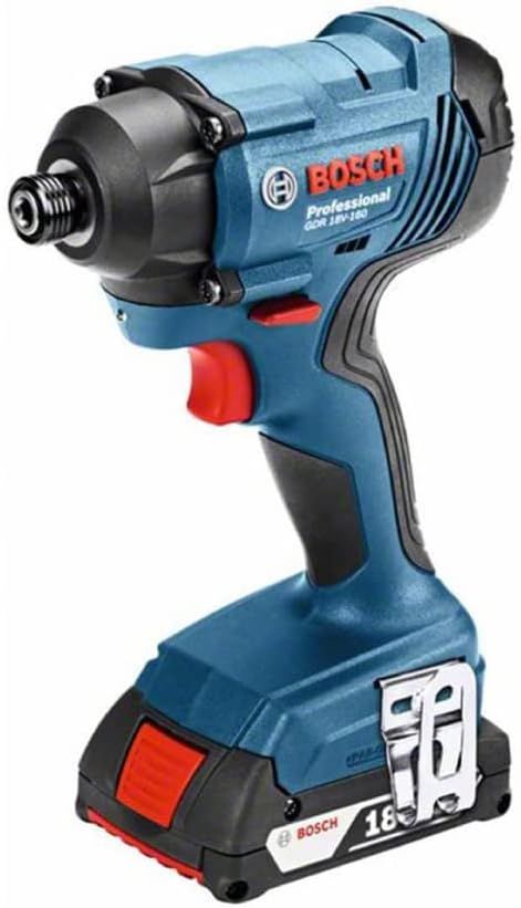 Bosch Professional(ボッシュ) 18V コードレス インパクトドライバー (2.0Ahバッテリー1個・充電器・キャリングケース付) GDR18V-160AJ