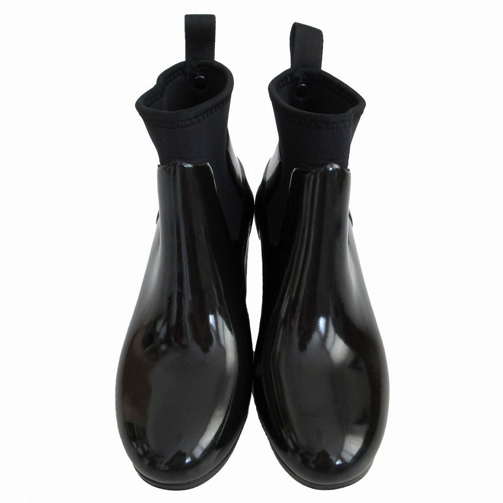 HUNTER ハンター REFINED MID HEEL GLOSS レディース レイン