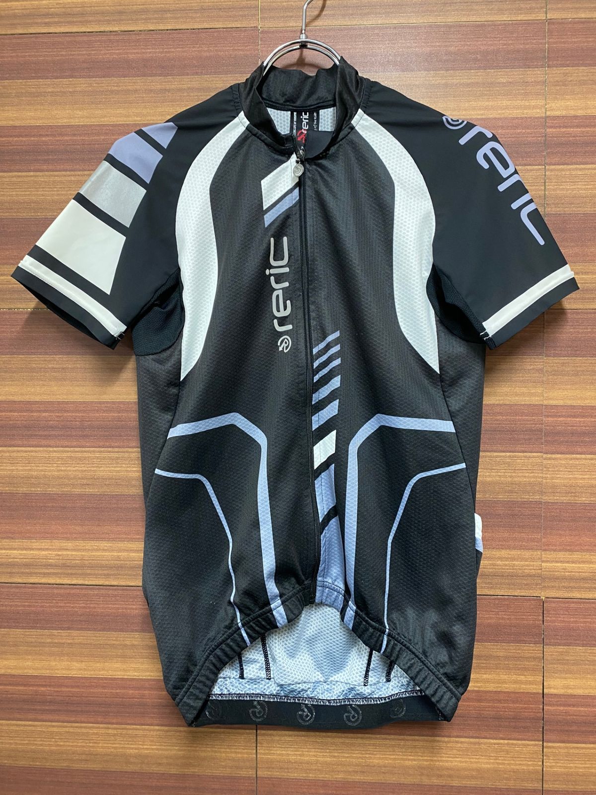 ID463 レリック reric 半袖サイクルジャージ 白黒 M - メルカリ