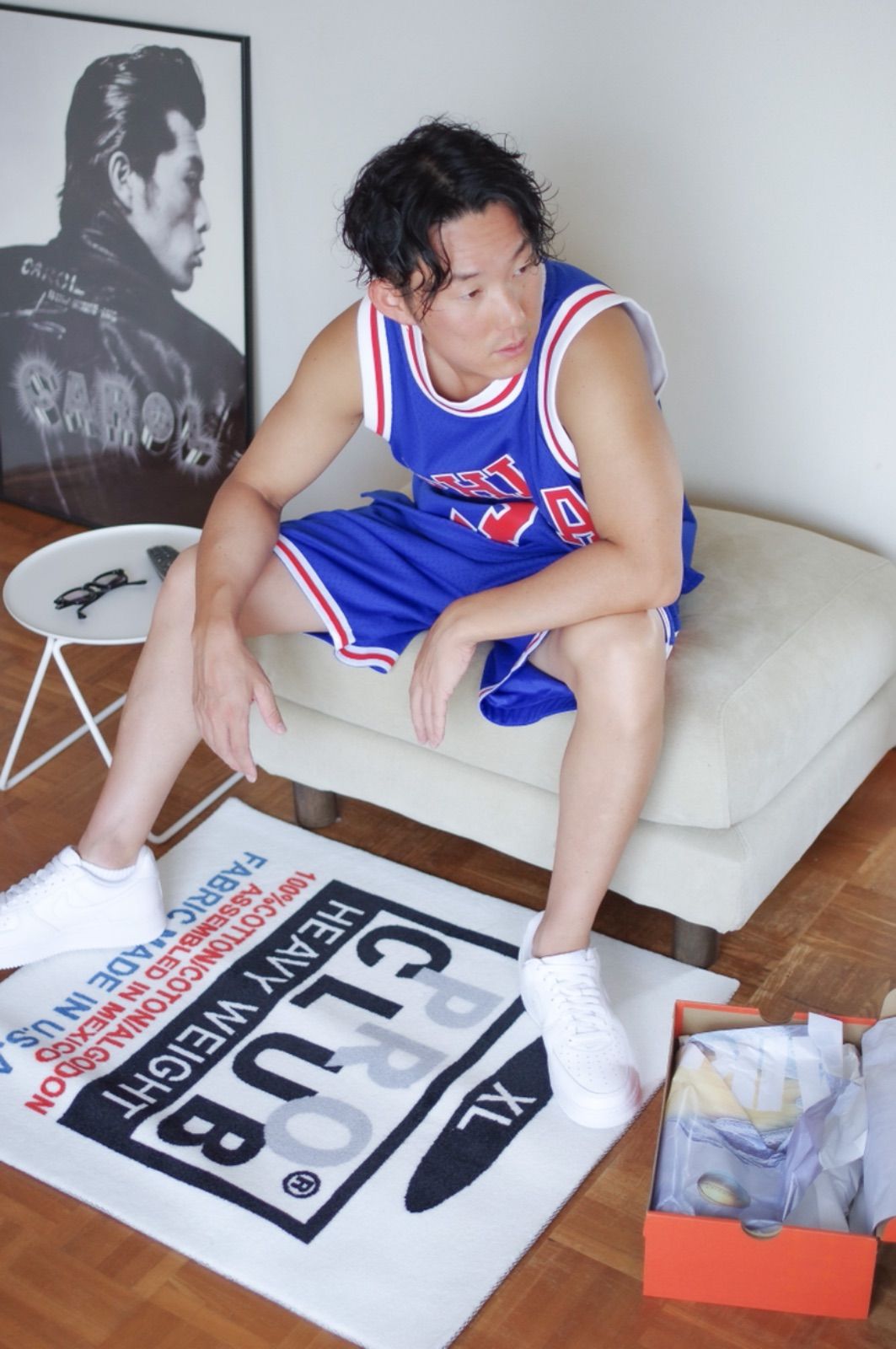 numnu　PRO CLUB - RUG ラグ Pro Club - Heavyweight Label Rug - Rewahard Apparel