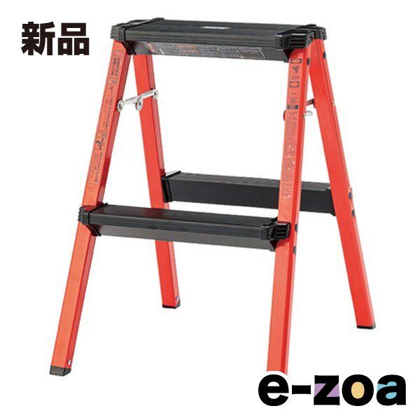 東谷 アズマヤ ステップスツール2段 レッド 幅41×奥行き47×高さ55cm PC-702RD (2565173)