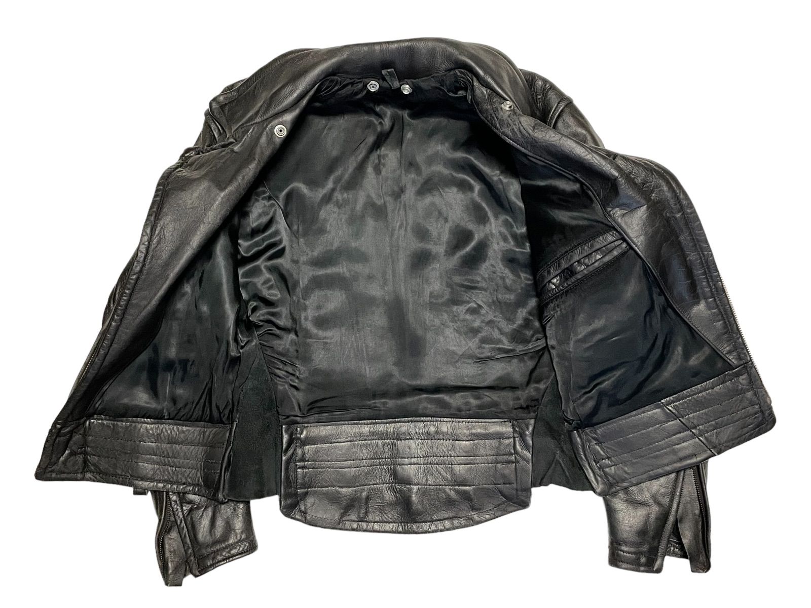 CAL LEATHER キャルレザー CHP ダブル レザー ライダースジャケット 